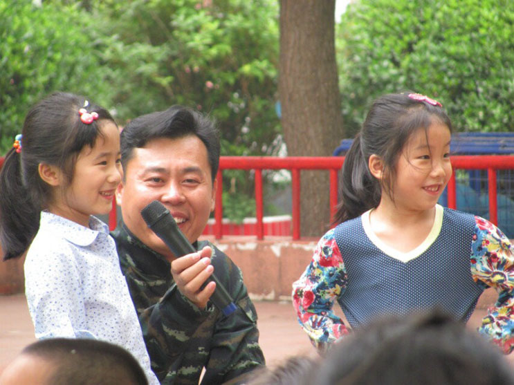 防恐培训进入秀园幼儿园