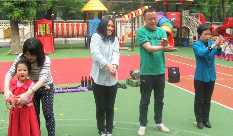 和平街幼儿园防恐培训