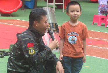 和平街幼儿园防恐培训
