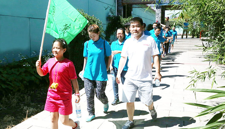 2015年8月15、16日,“可可家里”拓展活动