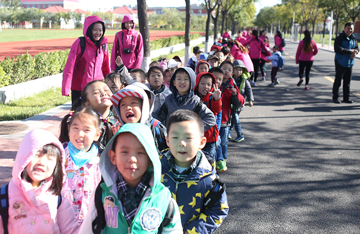 2015年10月29日，清友园幼儿园军营一日游